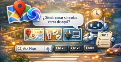 Ask Maps en Google Maps