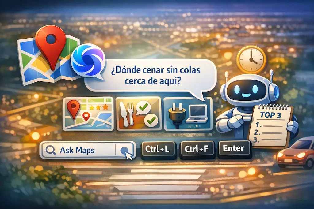 Ask Maps en Google Maps