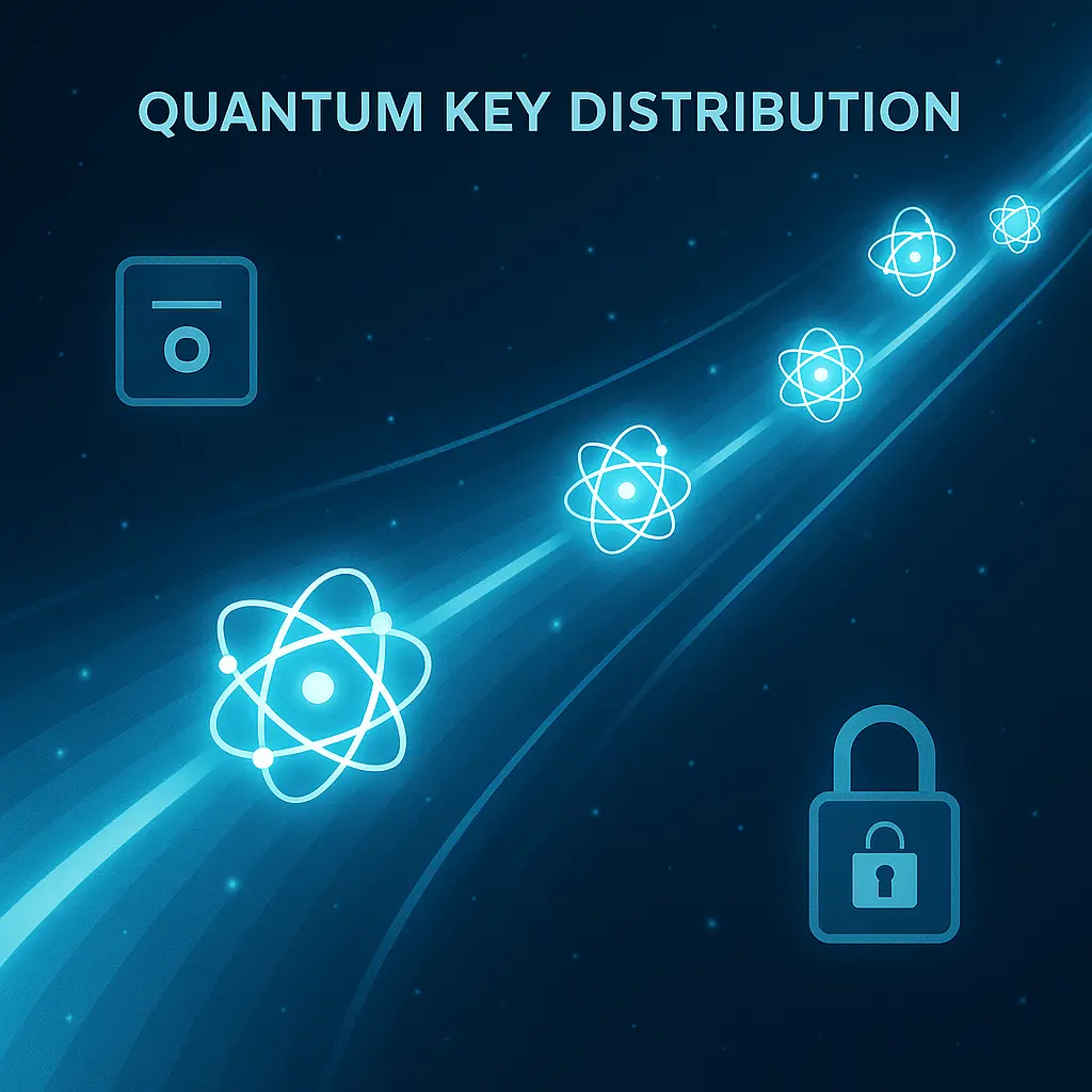 Distribución de claves cuánticas (QKD)