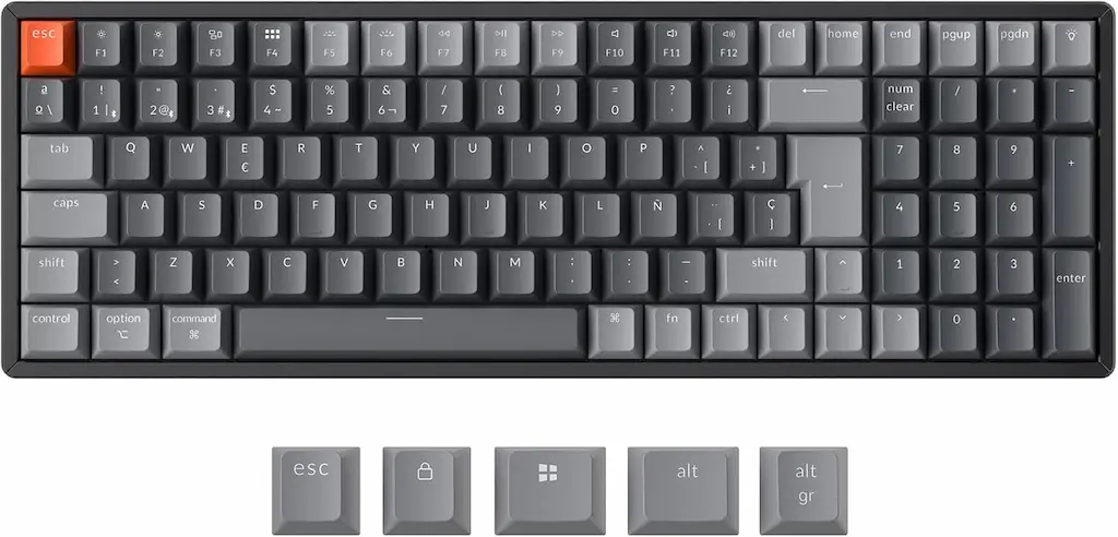 Keychron K4 Max, teclado mecánico 96% con teclado numérico