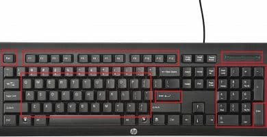 Partes del Teclado