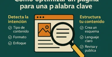 como optimizar una pagina para una palabra clave
