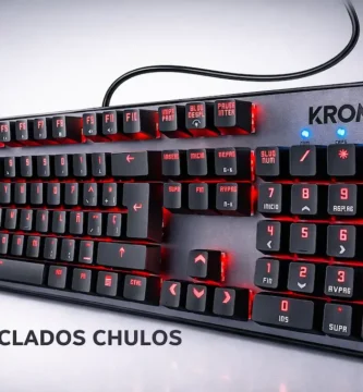 Teclado mecánico Krom Kernel NXKROMKRNL con iluminación RGB y layout español