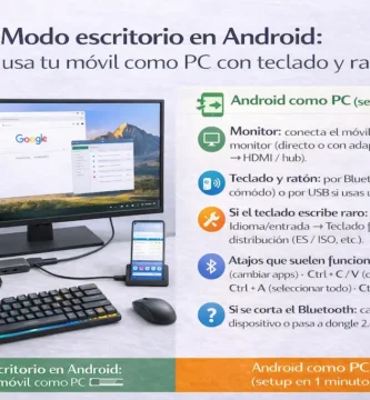 modo escritorio en android