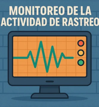 monitoreo de la actividad de rastreo