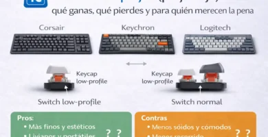 teclados perfil bajo